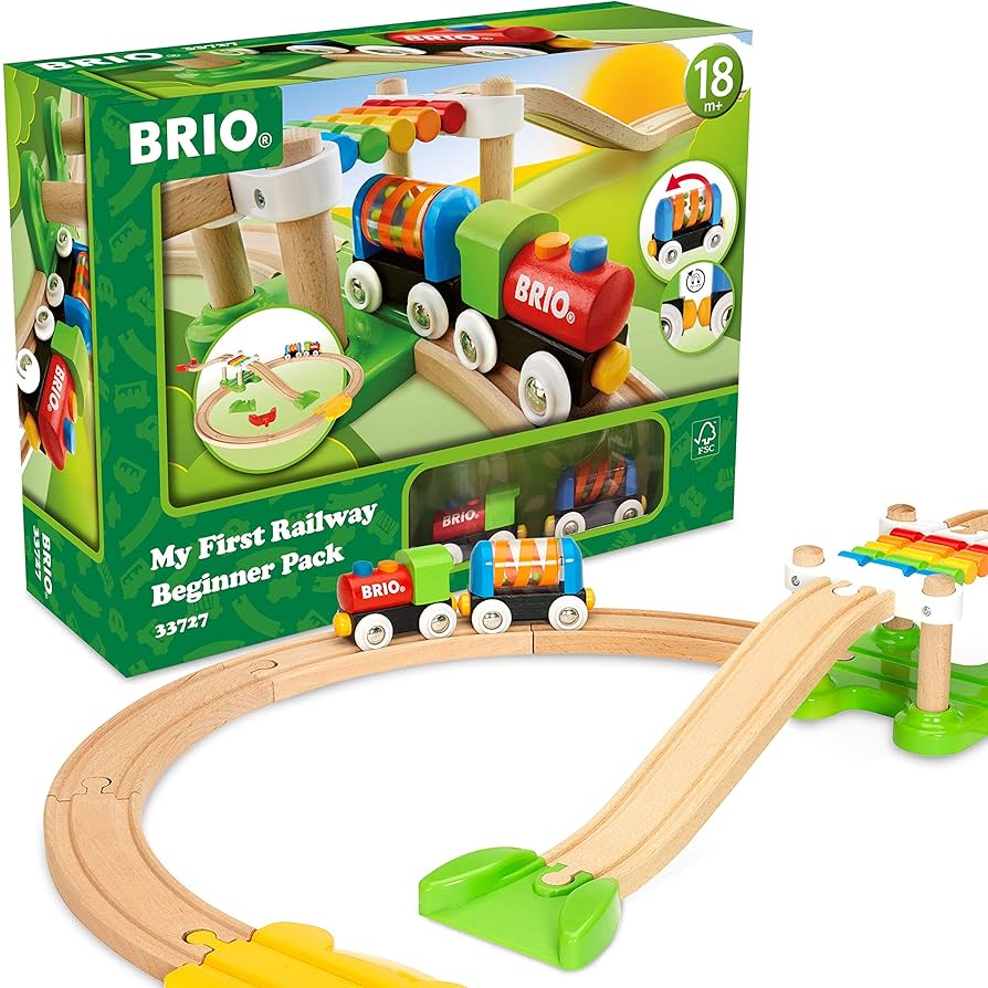 BRIO ブリオ レールウェイセット マイファーストビギナーセットなど Amazon | BRIO (ブリオ) レールウェイ マイファースト ビギナー